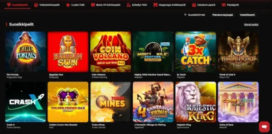 God Of Casino sisältää useimmat suositut kasinopelit