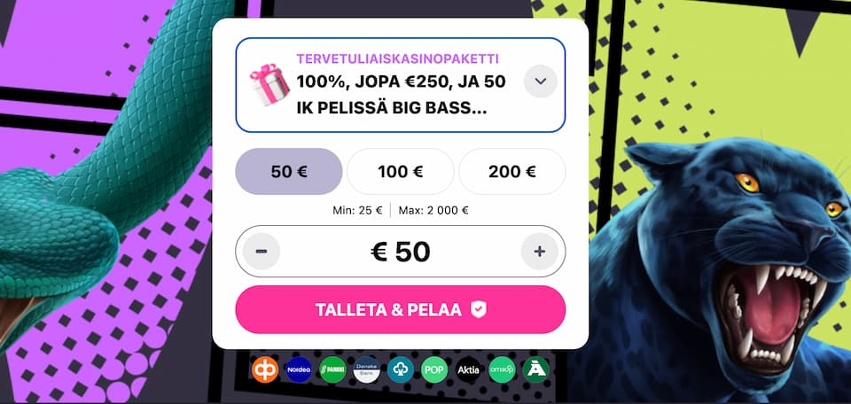 HotLoot Casino talleta ja pelaa