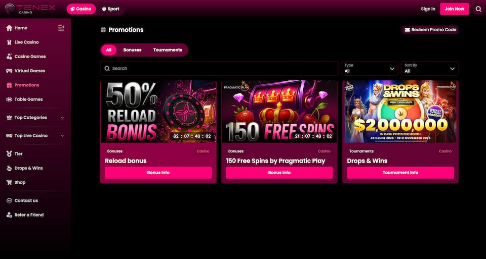 Tenex Casino – 150 ilmaiskierrosta keveällä kierrätyksellä
