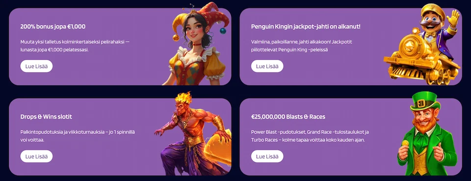 Joki Casinon bonukset
