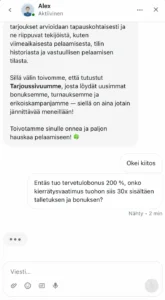 Joki Casinon asiakaspalvelu