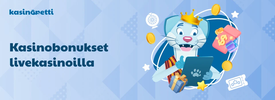 Kasinobonukset livekasinolla