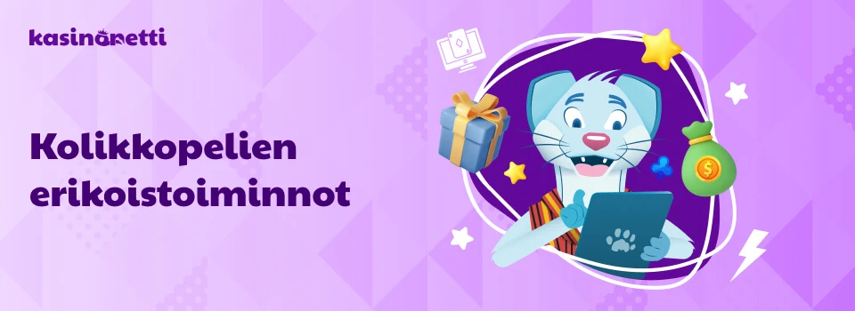 Kolikkopelit erikoistoiminnot