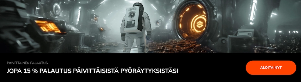 Hurmio Casino tarjoaa päivittäistä käteispalautusta