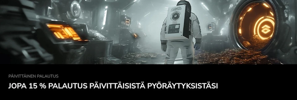 Hurmio Casinolla mainostettava käteispalautusbonus