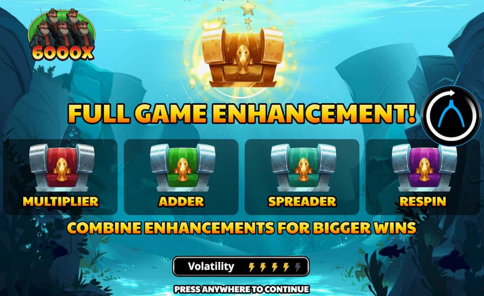 Fatter Fish Festival aloitusnäkymä