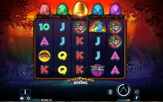 Kingfisher Rising peliruutu