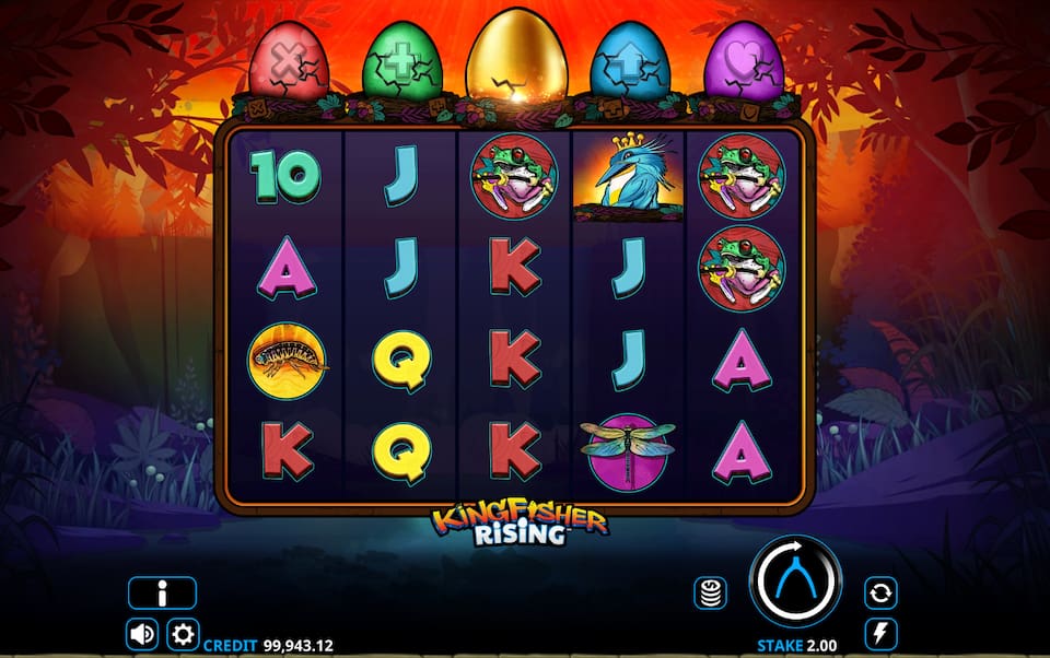 Kingfisher Rising peliruutu