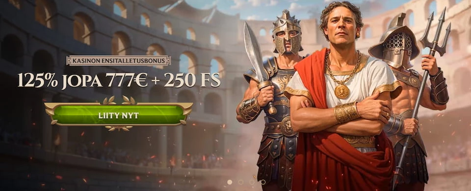 Lanista Casinon bonustarjous uusille pelaajille