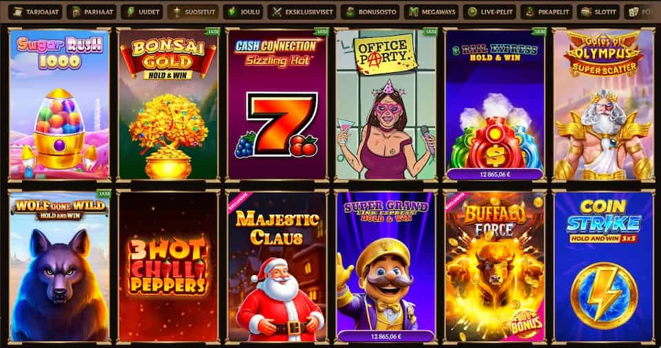 Lanista suositut kasinopelit