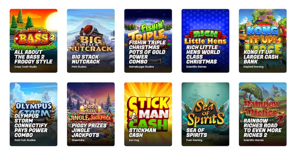 Mainio Kasinon pelivalikoima