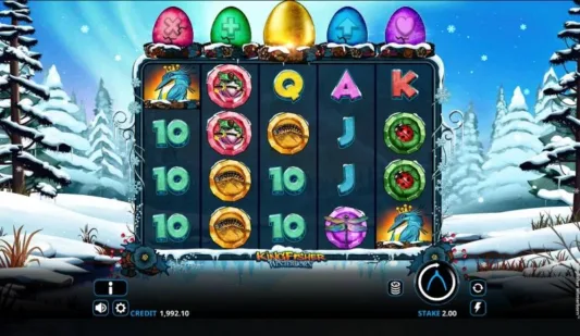 Kingfish Winterborn -slotin rullat