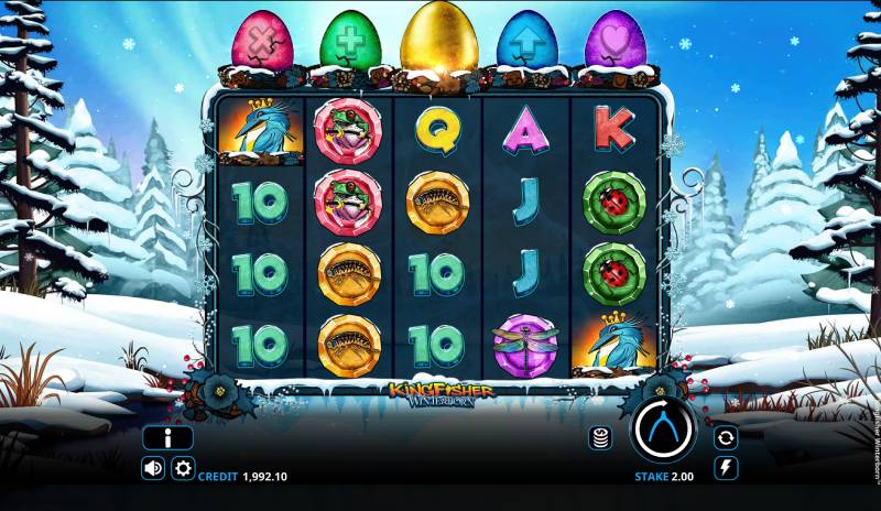 Kingfish Winterborn -slotin rullat