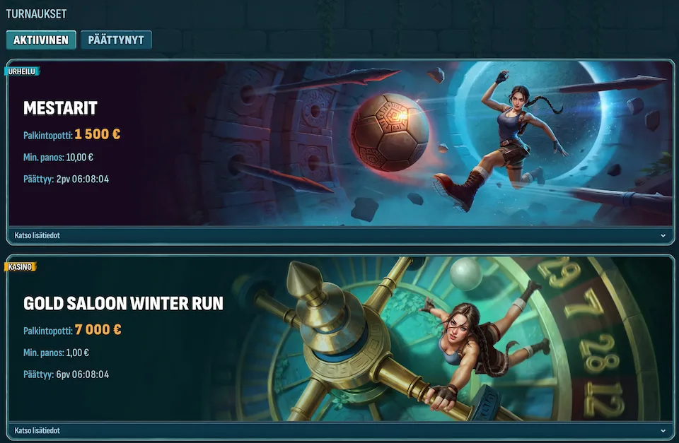 Larabetin kasinoturnaukset