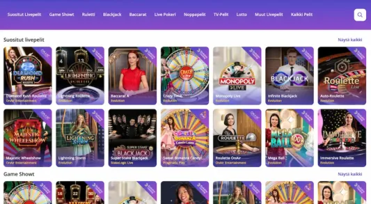 Casinodays live kasino