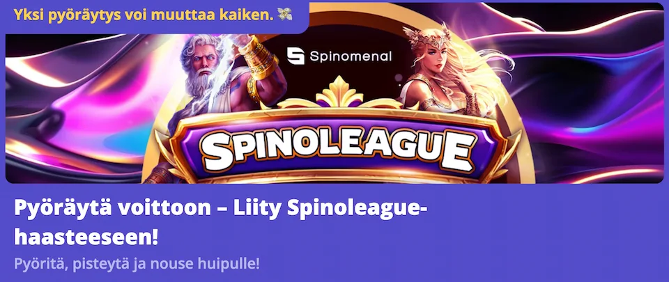 Casino Days järjestää Spinoleague-turnauksia