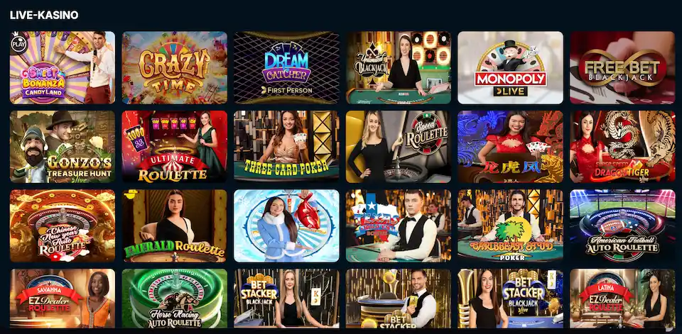 Go4Casino livekasinon tarjonta