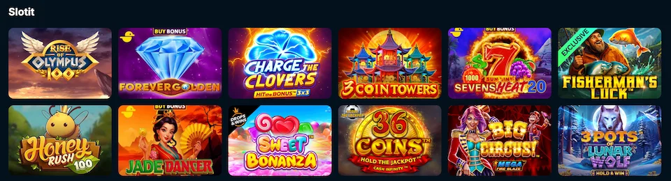 Go4Casinon kolikkopelit