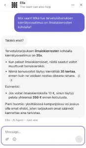 CasinoDays asiakastuki livechatissä