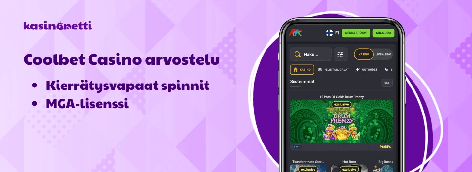 Coolbet Casinon arvostelu