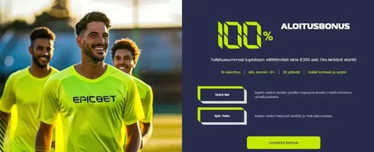 epicbet vedonlyöntibonus
