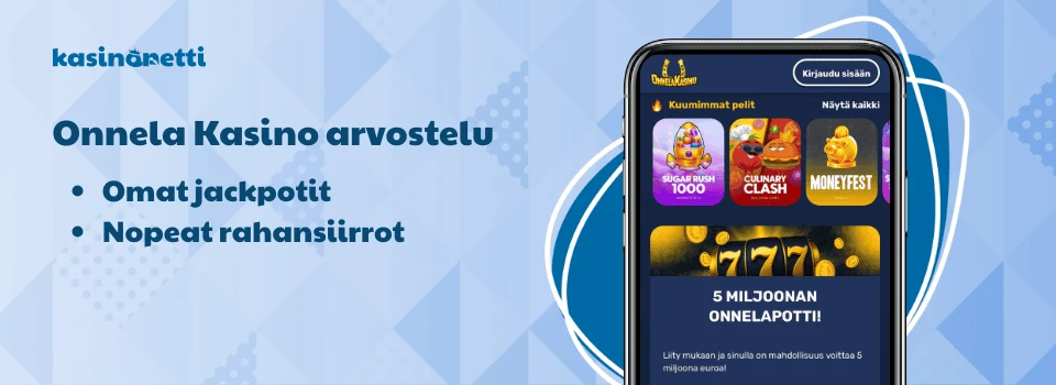 Onnela Kasino arvostelu