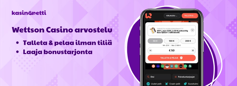 Wettson Casino kokemuksia