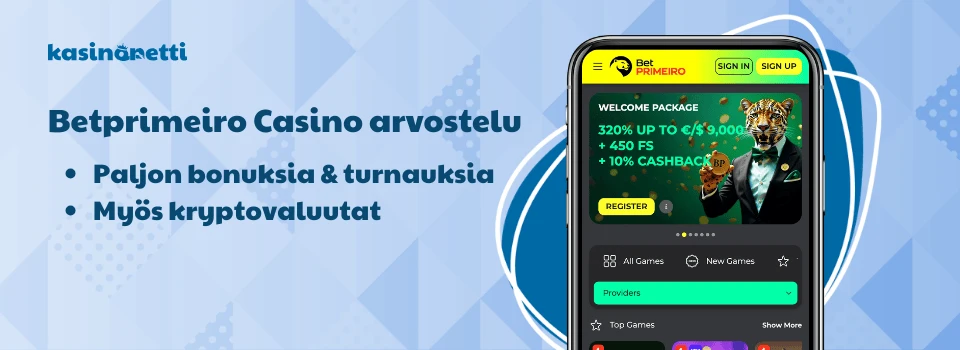 Betprimeiro Casino kokemuksia