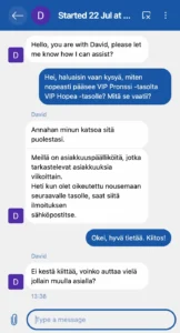 Munkki Kasino asiakaspalvelu