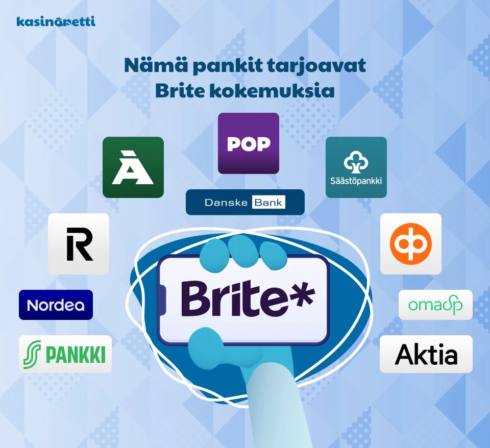 Nopeat rahansiirrot Britella tuttujen pankkien kautta