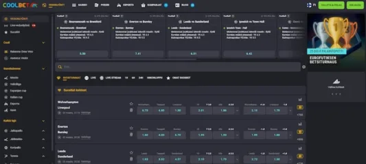 coolbet vedonlyönti