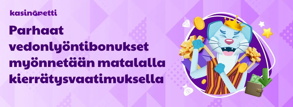 parhaat vedonlyöntibonukset