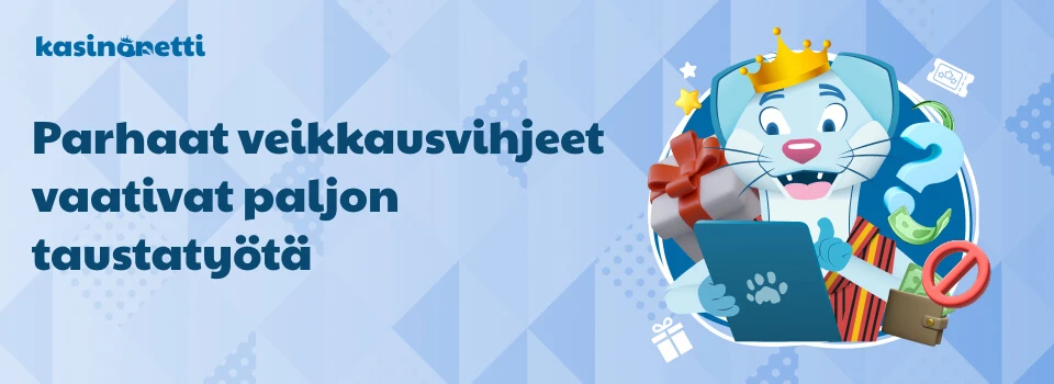 parhaat veikkausvihjeet