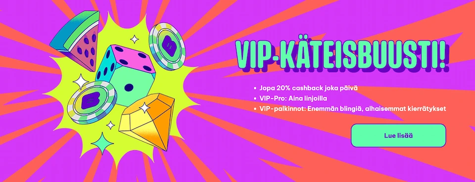 Blingi Kasinolta saa päivittäistä käteispalautusta
