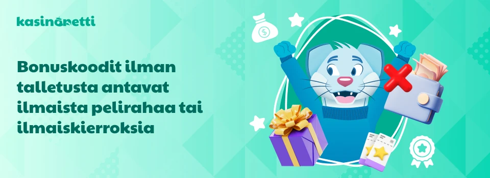 bonuskoodit ilman talletusta