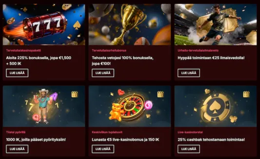 PiratePots Casinolta löytyy monipuolisesti kampanjoita