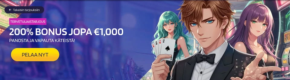 Lysa Casino on Viron lisenssillä toimiva kasino, joka tarjoaa muhkean tervetulobonuksen 