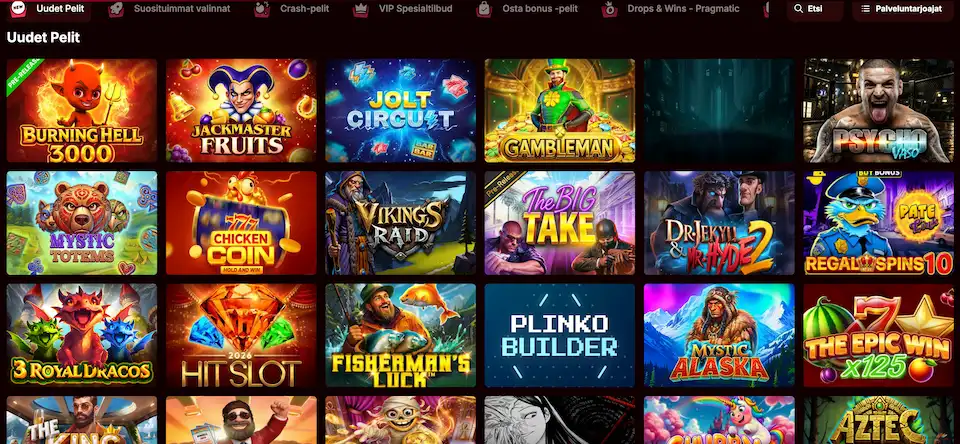 PiratePots Casinon uusia kasinopelejä