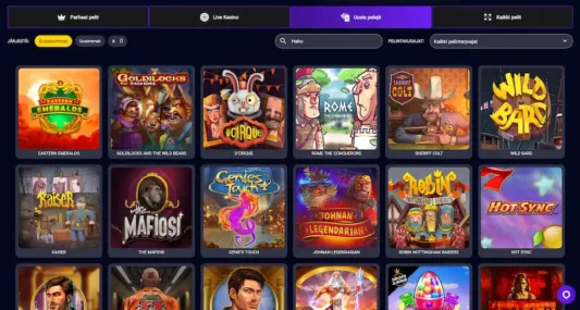 Trybet Casinon parhaita pelejä