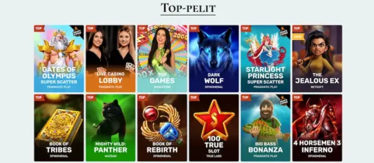 Avalon78 Casino parhaat pelit