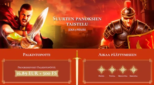 Avalon78 Casino järjestää turnauksia 3 päivän välein