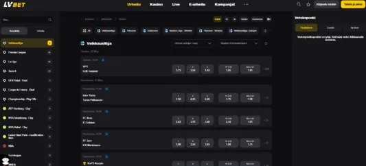 LVBet vedonlyönti
