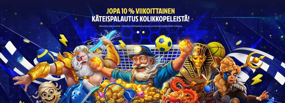 Quickz Casinolta käteispalautukset joka viikko