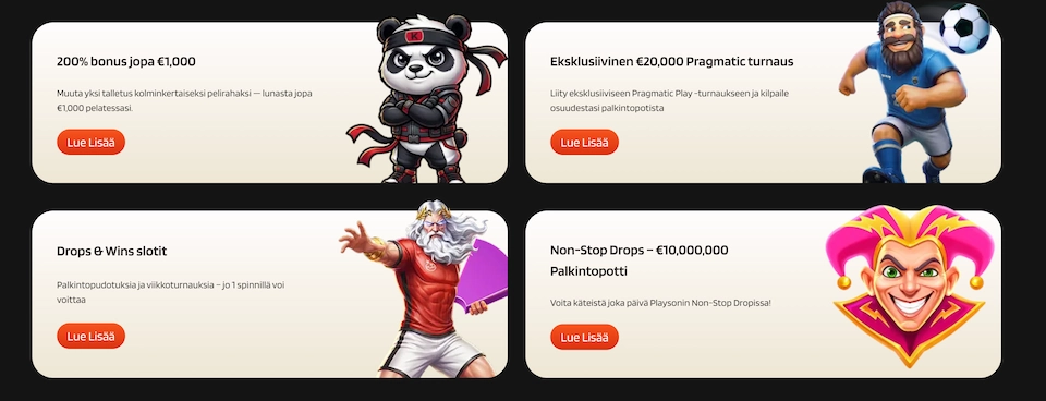 Kumobet Casino kampanjat
