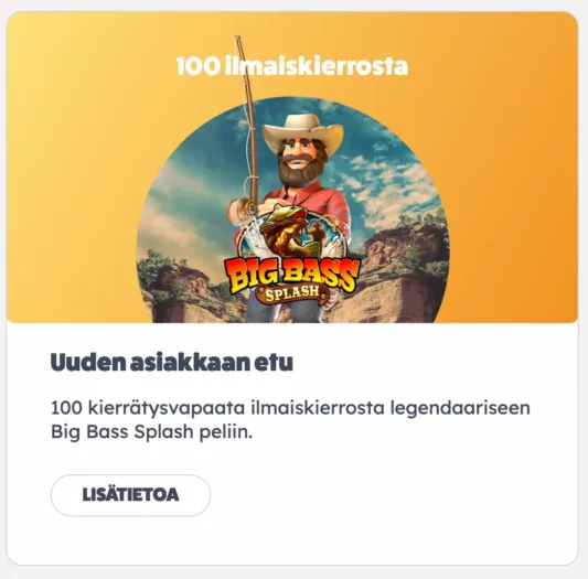Oh Casino tarjoaa käteiskierroksia tervetuliaisbonuksena
