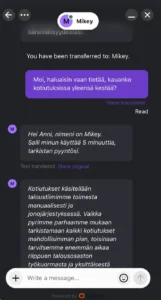 Voom Casinon livechat