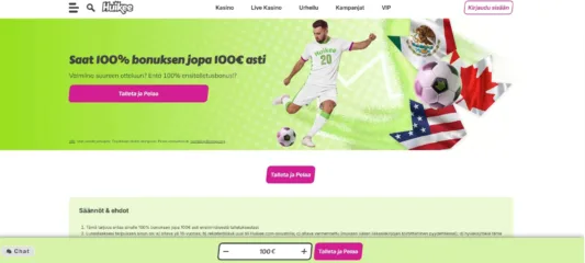 Huikee vedonlyöntibonus