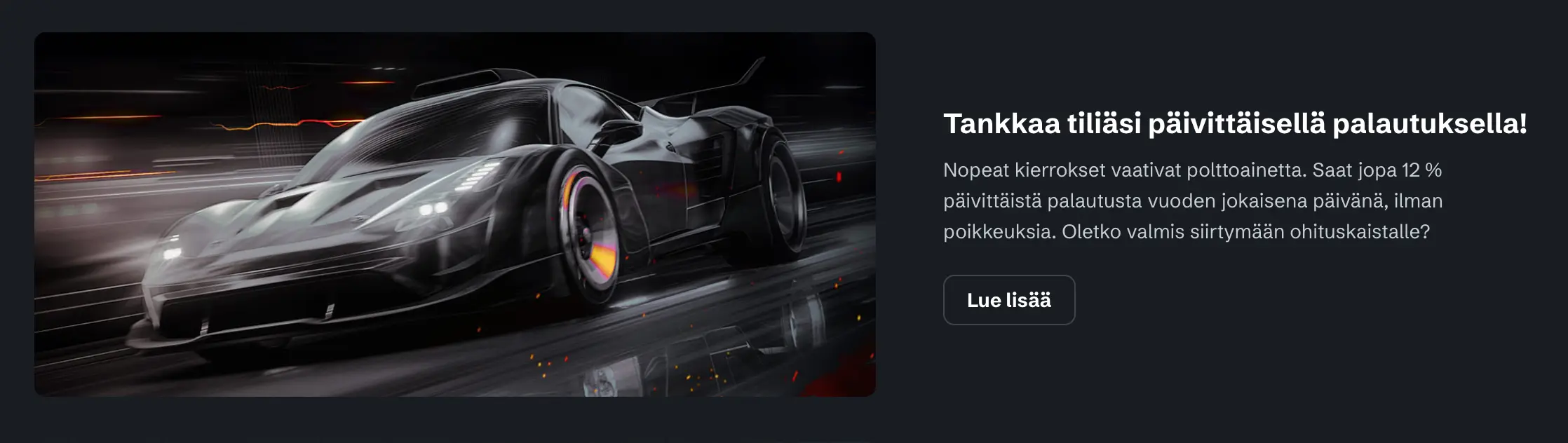 Kaista Kasinon päivittäinen cashback