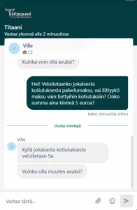 Titaani Casinon asiakaspalvelu
