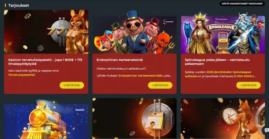 777Vault Casinon tarjoukset